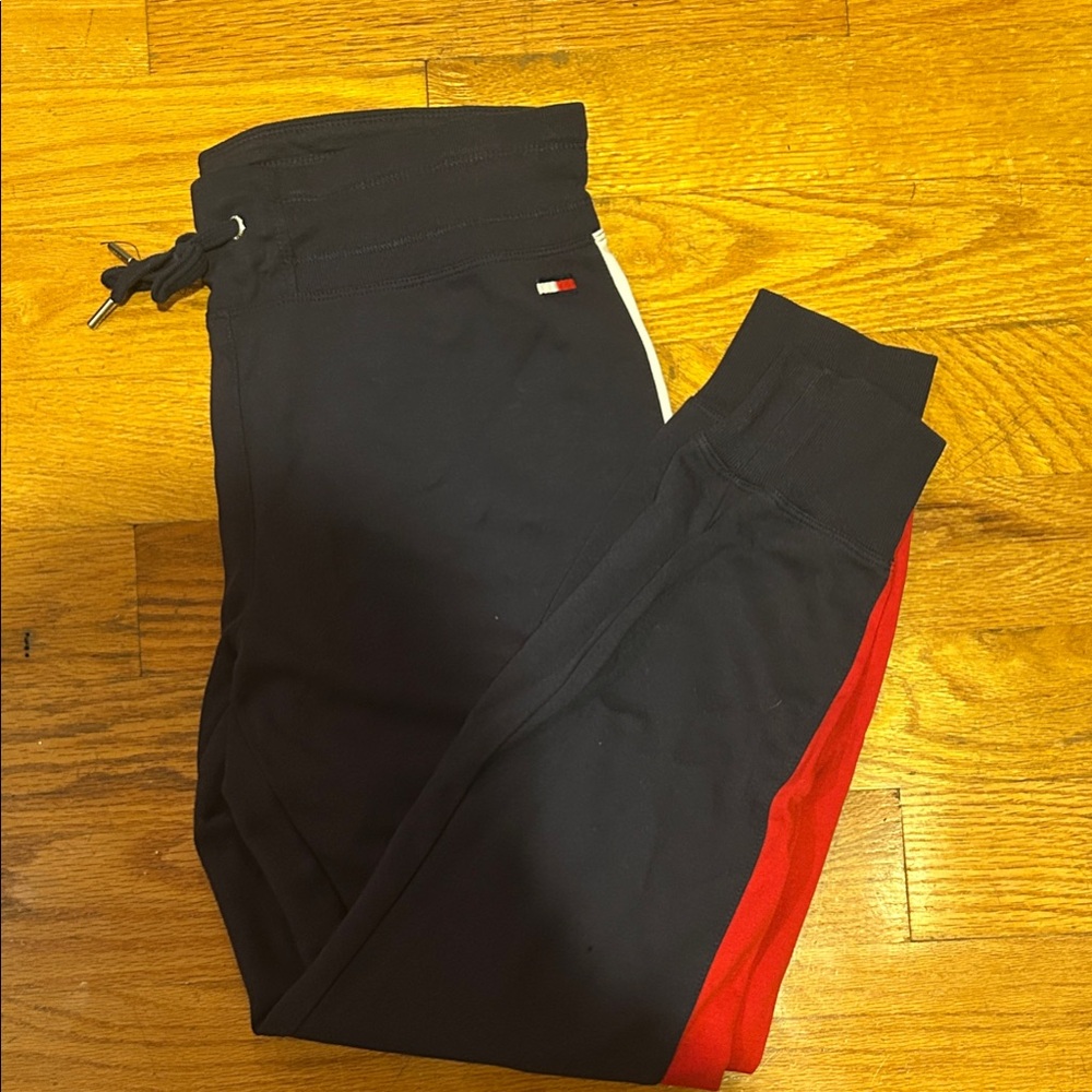 Tommy Hilfiger women’s Joggers with Red & white stripe